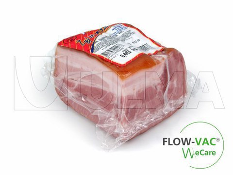 Flow Vac makinede işlenmiş et paketleme