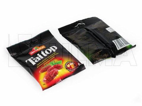 Dikey makinede kokteyl sosis paketleme