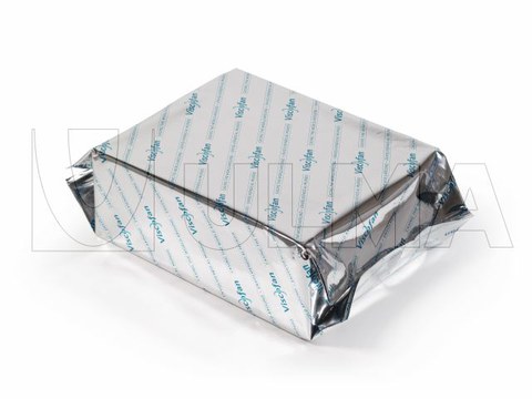 Flowpack makinede kolajen kutu paketleme