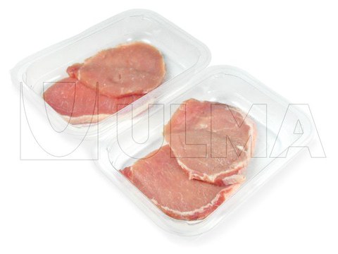 Hazır tabak kapama makinesinde modifiye atmosferde (MAP) taze et paketleme