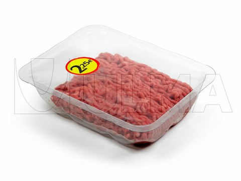 Termoform makinede modifiye atmosderde (MAP) kıyma paketleme