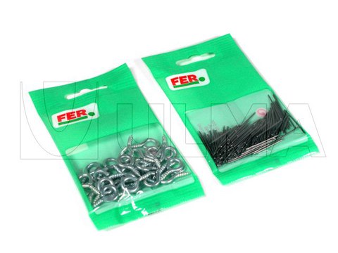 Flowpack makinede farklı tesisat malzemelerinin paketlenmesi