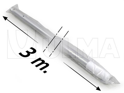 Flowpack makinede yüzme havuzları için temizlik sopası paketleme