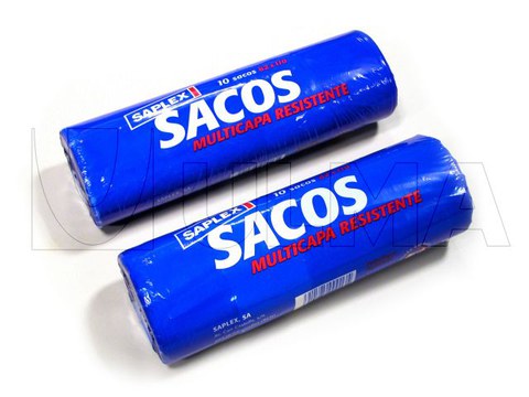 Flowpack makinede çöp ve atık torbası paketleme