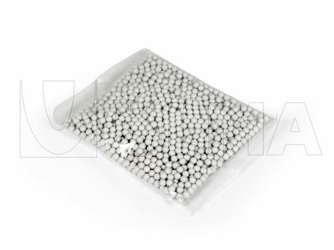 Dikey makinede lamine filmle yastık tipi, minik topların paketlenmesi