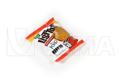 Dikey makinede galetalı donuk et fileto ya da tavuk göğsü paketleme