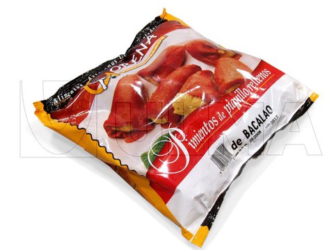 Dikey makinede lamine filmle donuk kroket, midye vb. ürün paketleme