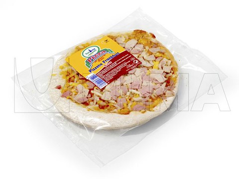 Flowpack makinede pizza paketleme
