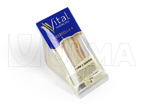 Termoform makinede modifiye atmosferde (MAP) sandviç paketleme