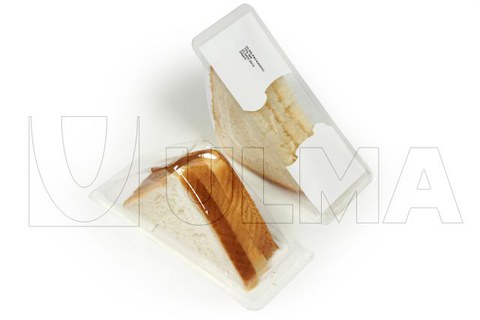 Termoform makinede sert alt filmle modifiye atmosferde (MAP) sandviç paketleme