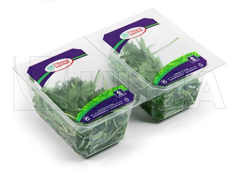 Hazır tabak kapama makinesinde modifiye atmosferde (MAP) rakula paketleme