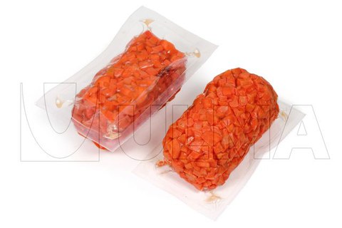 Termoform makinede yumuşak alt filmle modifiye atmosferde (MAP) sebze paketleme