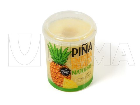 Hazır tabak kapama makinesinde modifiye atmosferde (MAP) dilimli meyve paketleme