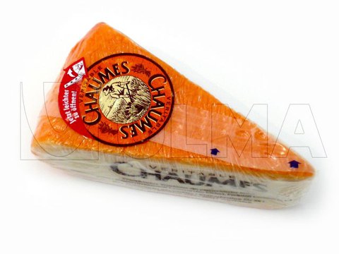 Flowpack makinede shrink filmle yumuşak peynir paketleme