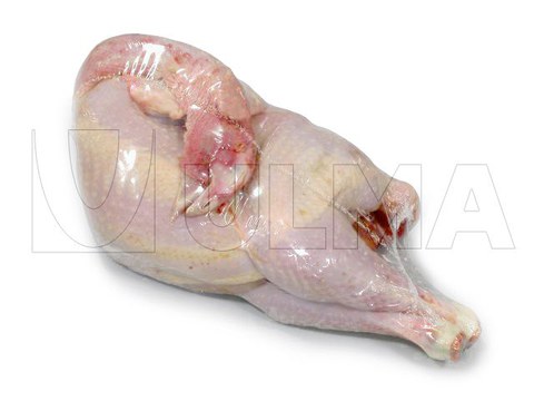 Flowpack makinede bütün taze hindi paketleme