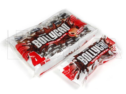 Flowpack makinede atıştırmalık kek paketleme