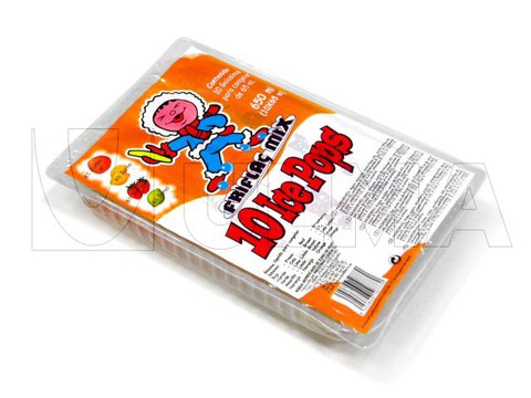 Termoform makinede sert alt filmle şekerleme paketleme